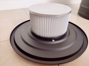 Scheppach GKS20 Aschesauger HEPA-Filter montiert