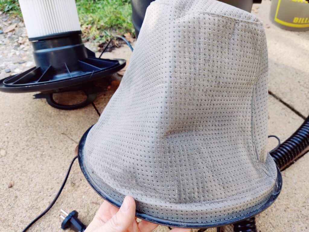 Sellnet SN2018 Aschesauger Vorfilter Reinigung