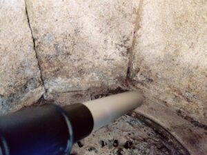 VANPORE BJ1811 Aschesauger Saugergebnis