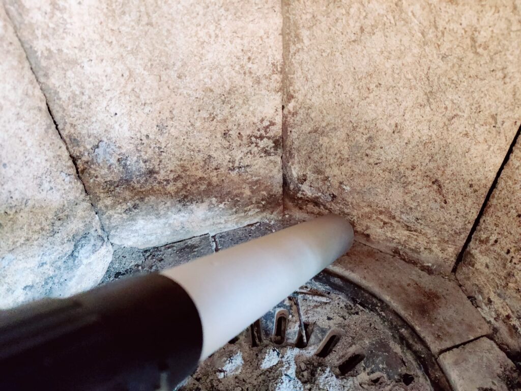 Scheppach GKS20 Aschesauger Saugergebnis