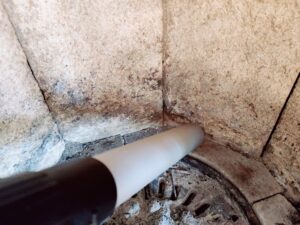 Scheppach GKS20 Aschesauger Saugergebnis