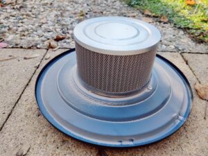 Scheppach GKS20 Aschesauger HEPA-Filter nach Nutzung