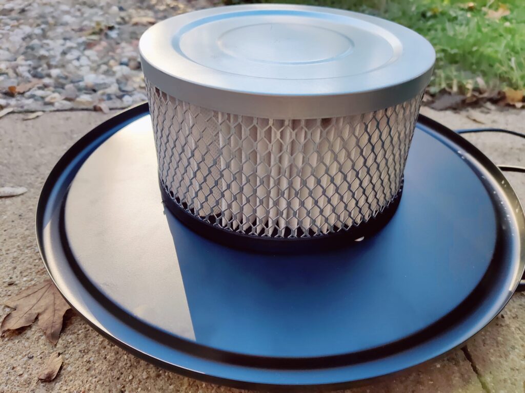Cecotec Conga Ash 4000 Home Aschesauger HEPA-Filter nach Nutzung