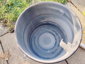 Scheppach GKS20 Aschesauger Behälter geleert