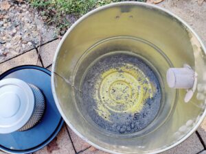 Cecotec Conga Ash 4000 Home Aschesauger Behälter nach Nutzung