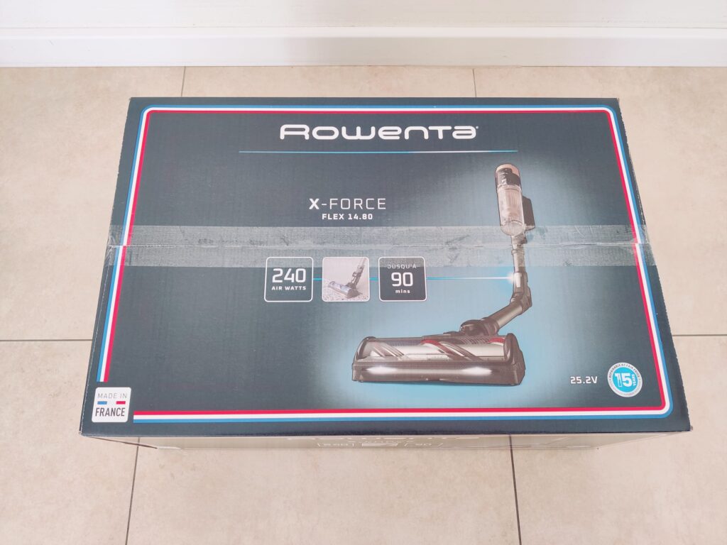 Rowenta RH9B36 X-Force Flex 14.80 Akku-Staubsauger Verpackung