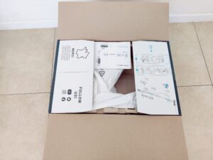 Rowenta RH9B36 X-Force Flex 14.80 Akku-Staubsauger Verpackung offen