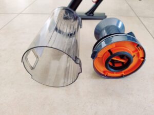 Rowenta RH9B36 X-Force Flex 14.80 Akku-Staubsauger Behälter mit Filter