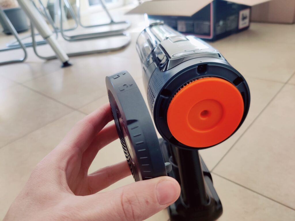 Rowenta RH9B36 X-Force Flex 14.80 Akku-Staubsauger Filtereinbau