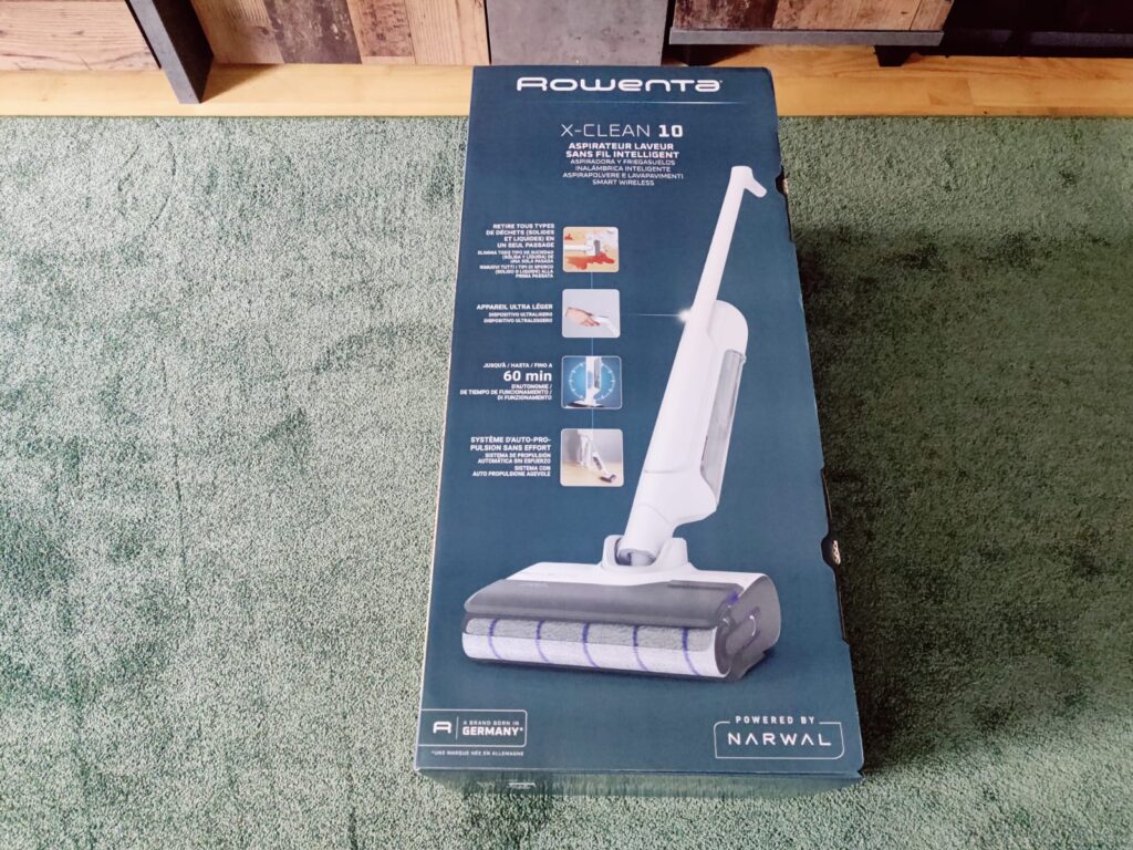 Rowenta X-Clean 10 GZ7540WO Nass-Trockensauger Verpackung