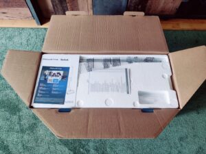 Rowenta X-Clean 10 GZ7540WO Nass-Trockensauger Verpackung offen