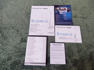 Rowenta X-Clean 10 GZ7540WO Nass-Trockensauger Anleitungen