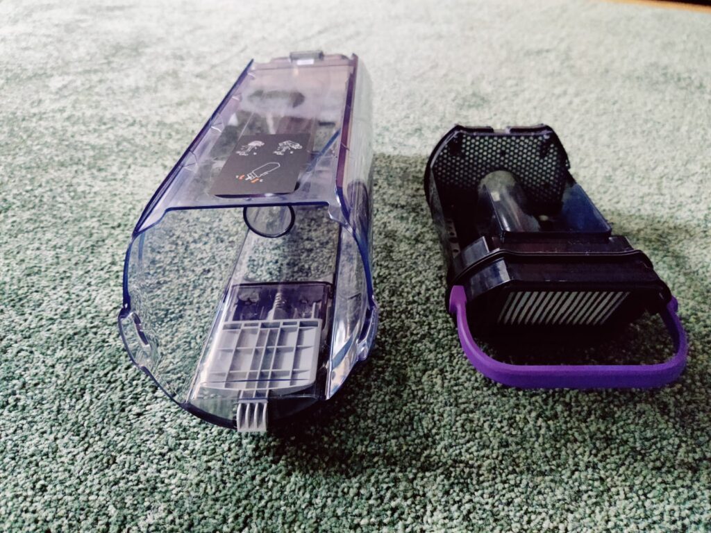 Rowenta X-Clean 10 GZ7540WO Nass-Trockensauger Schmutzwasserfilter ausgebaut