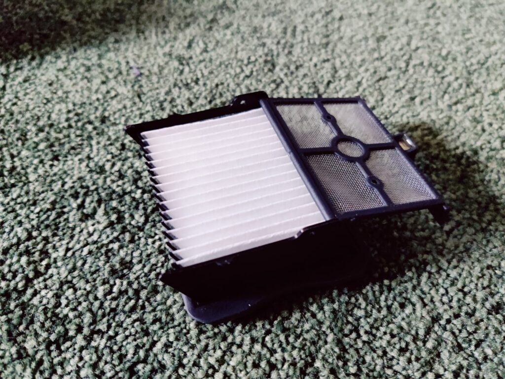 Rowenta X-Clean 10 GZ7540WO Nass-Trockensauger Faltenfilter