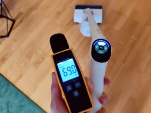 Rowenta X-Clean 10 GZ7540WO Nass-Trockensauger Lautstärke im KI-Modus