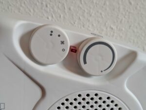 Bedienelemente des Clatronic HL3838 Heizlüfters