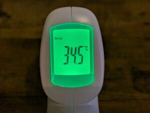 Berrcom JXB-178 Stirnthermometer Körpertemperaturanzeige