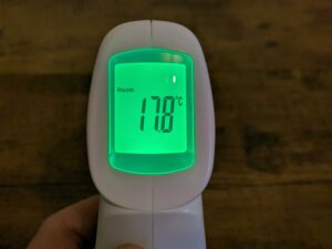 Berrcom JXB-178 Stirnthermometer Raumtemperaturanzeige