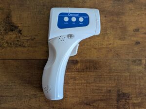 Berrcom JXB-178 Stirnthermometer von rechts