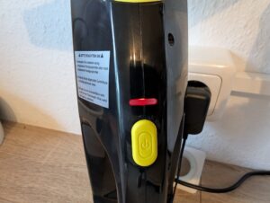 EAVE-Fenstersauger Ladeanzeige