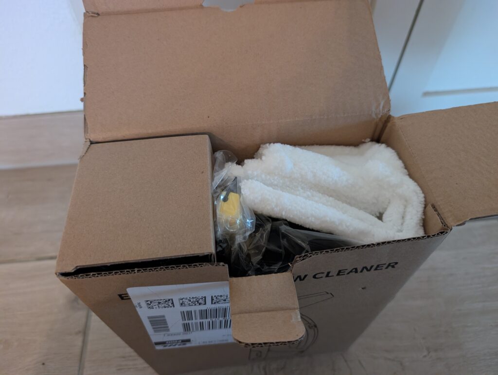 EAVE-Fenstersauger auspacken