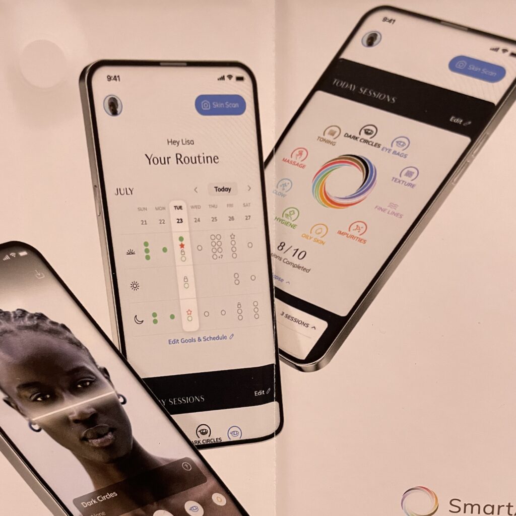 GESKE MicroDermabrasion Blackhead Remover 7-in-1 Porenreiniger App