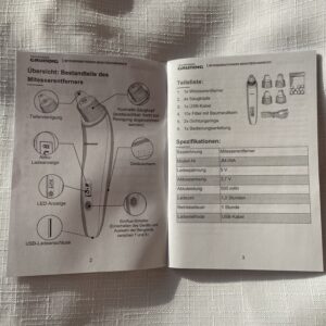 Grundig Porenreiniger Anleitung