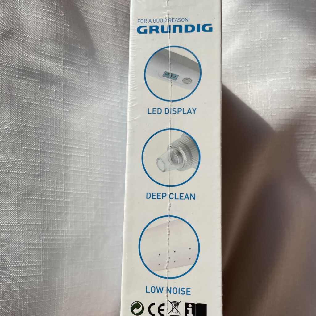 Grundig Porenreiniger Verpackung