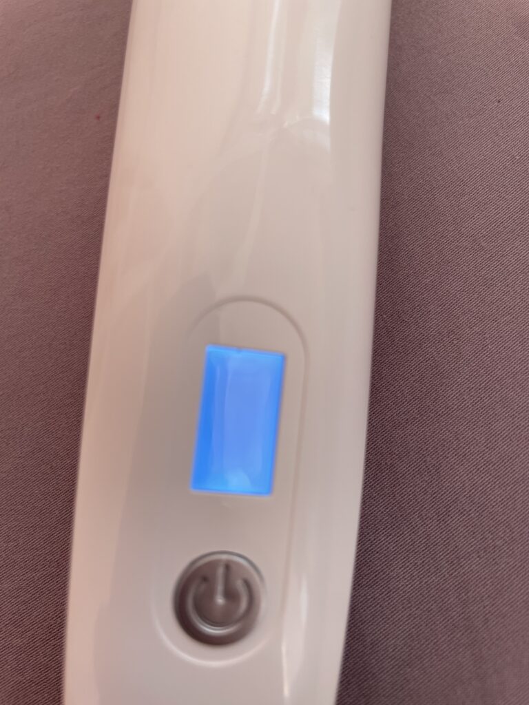 Grundig Porenreiniger eingeschaltet