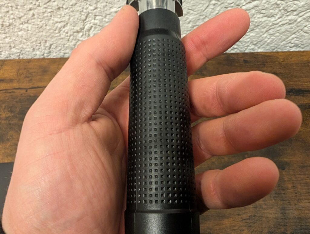 Kaffee-Pad-Griff der Krups Precision XP801T Siebträgermaschine