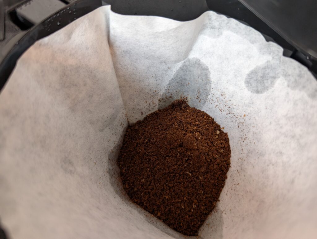 Krups KM8328 Grind Aroma Kaffeemaschine mit Mahlwerk Kaffeemehl frisch gemahlen