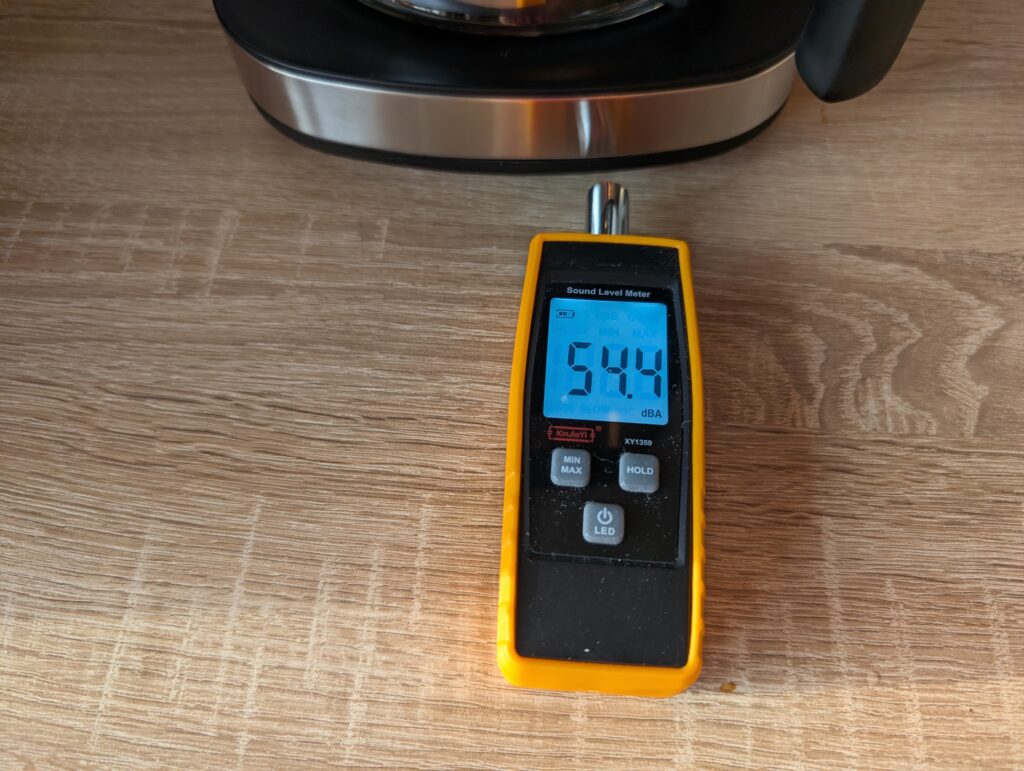 Krups KM8328 Grind Aroma Kaffeemaschine mit Mahlwerk Lautstärke beim Brühen