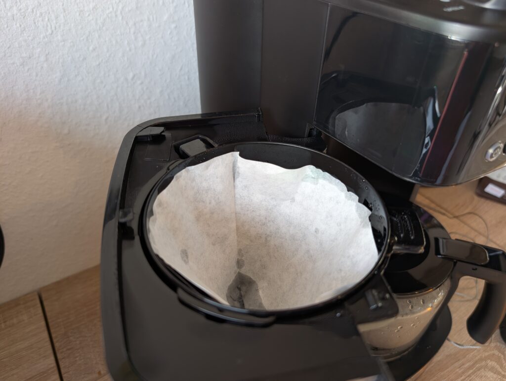 Krups KM8328 Grind Aroma Kaffeemaschine mit Mahlwerk mit Filtertüte