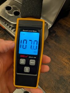 Lautstärke der Krups Precision XP801T Siebträgermaschine im Test (2)