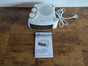 Lieferumfang des Clatronic HL3838 Heizlüfters