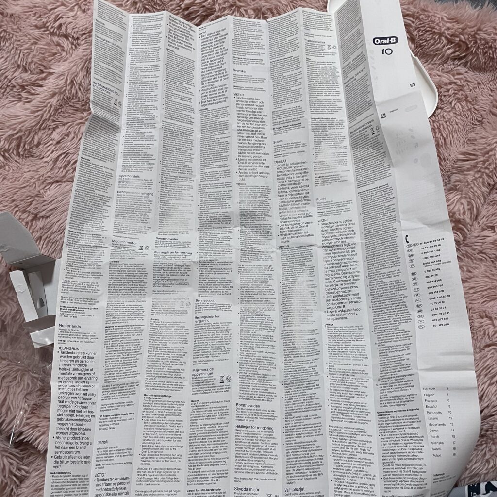 Oral-B iO Series 2 Zahnbürste Bedienungsanleitung