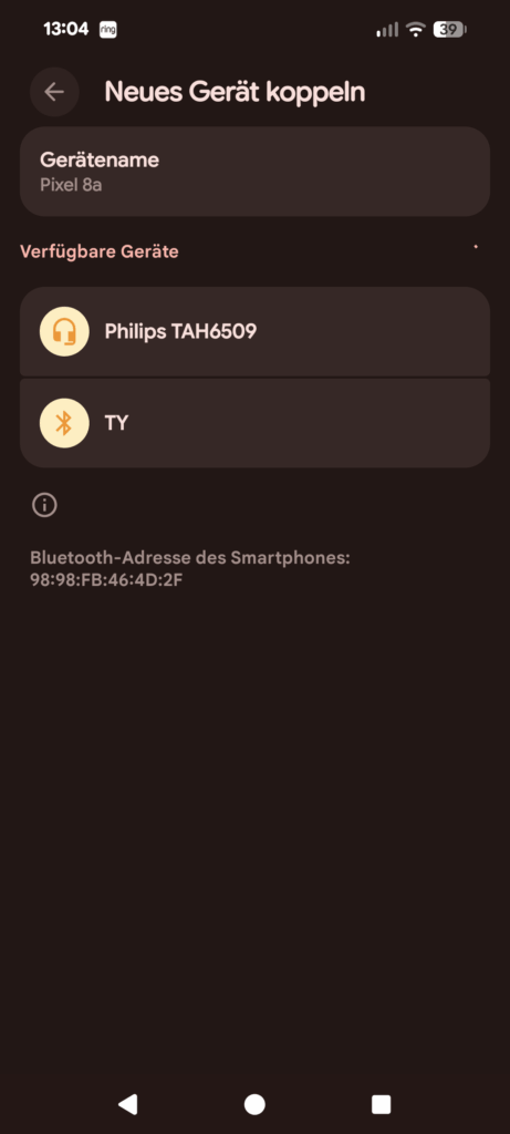 PHILIPS TAH6509BK00 Noise Cancelling Kopfhörer App 1