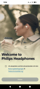 PHILIPS TAH6509BK00 Noise Cancelling Kopfhörer App 3