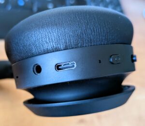 PHILIPS TAH6509BK00 Noise Cancelling Kopfhörer Bedientasten