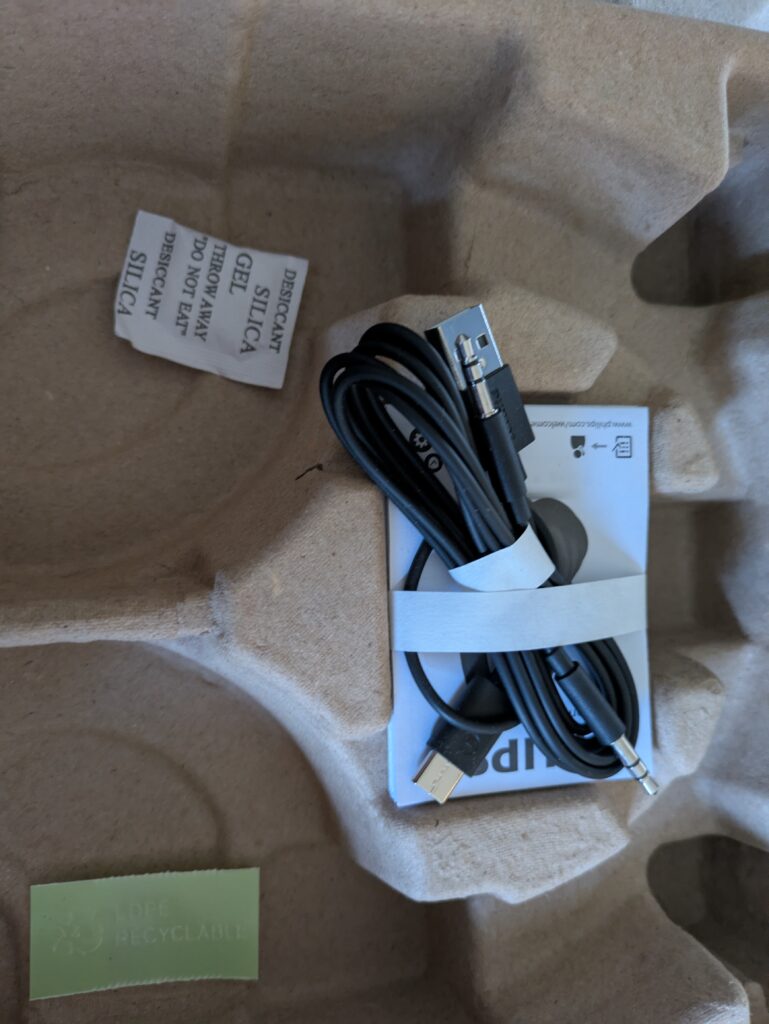 PHILIPS TAH6509BK00 Noise Cancelling Kopfhörer Kabel ZUbehör