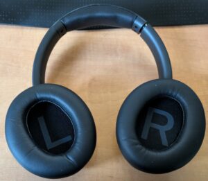 PHILIPS TAH6509BK00 Noise Cancelling Kopfhörer Ohrmuscheln Innenseite