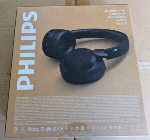 PHILIPS TAH6509BK00 Noise Cancelling Kopfhörer Verpackung Rückseite