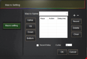 Software der Redragon K580 VATA Gaming-Tastatur