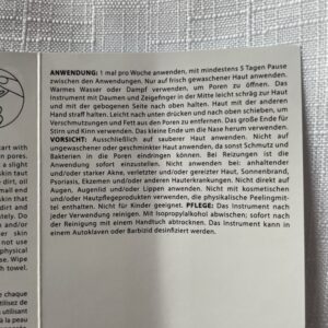 Tweezerman Pore Prep Tool Anleitung