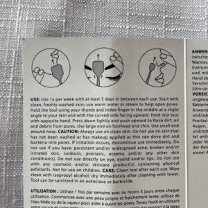 Tweezerman Pore Prep Tool Bedienungsanleitung