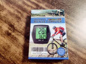 SPGOOD YS-858 Fahrradcomputer Verpackung