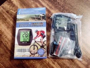 SPGOOD YS-858 Fahrradcomputer Verpackung offen