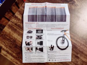 SPGOOD YS-858 Fahrradcomputer Installationsanleitung