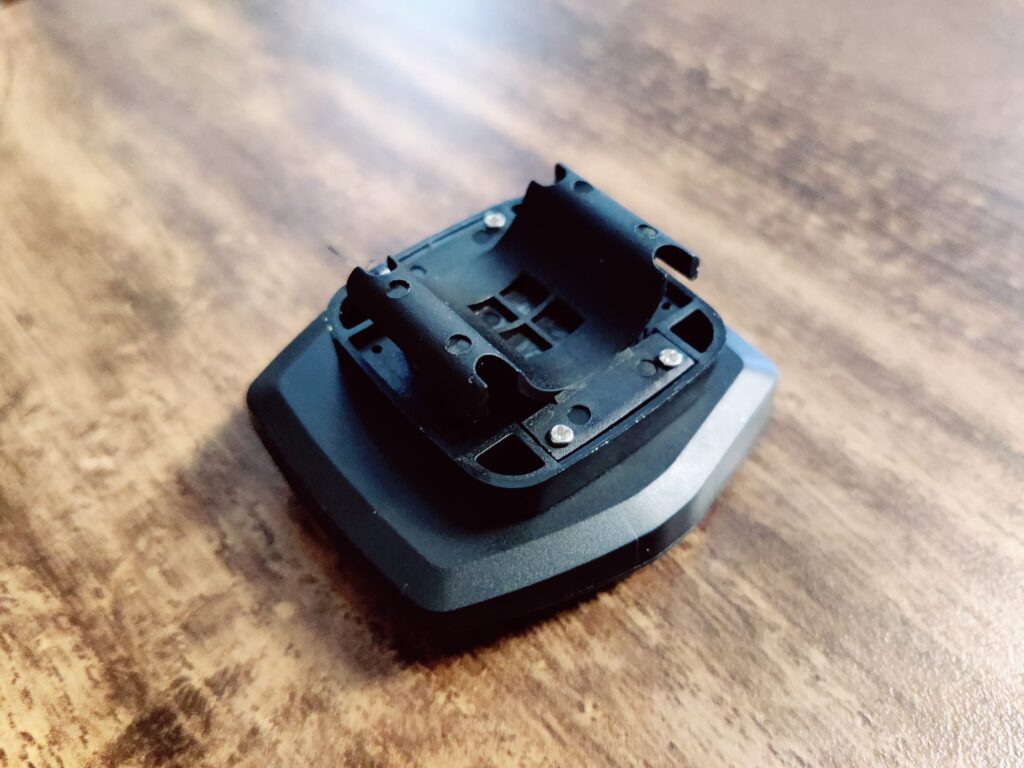 SPGOOD YS-858 Fahrradcomputer auf Halterung montiert