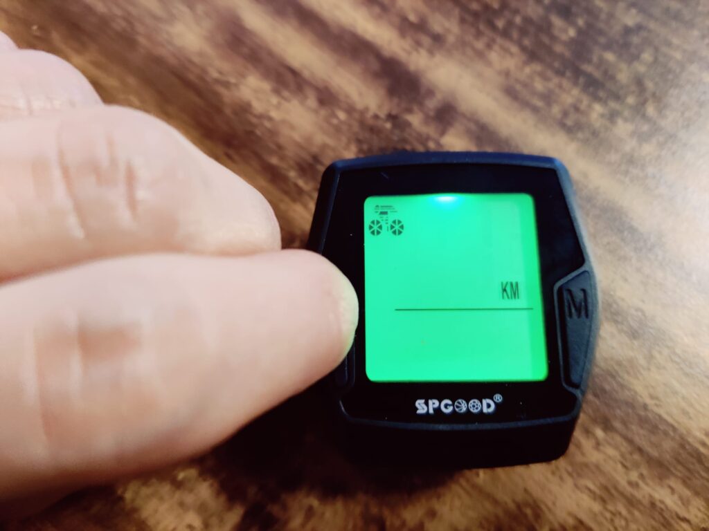 SPGOOD YS-858 Fahrradcomputer mit Beleuchtung